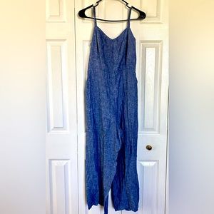 Chambray jumpsuit from Old Navy